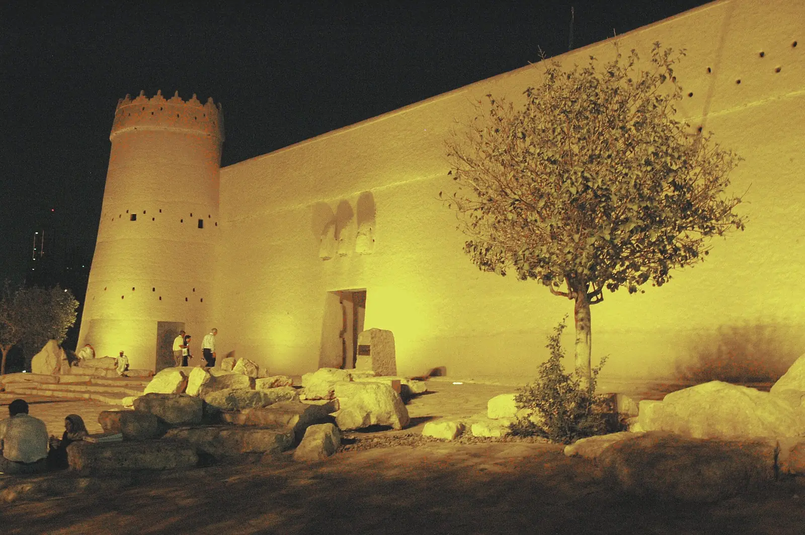 Masmak Fortress in Riyadh, a mud-brick fort with watchtowers